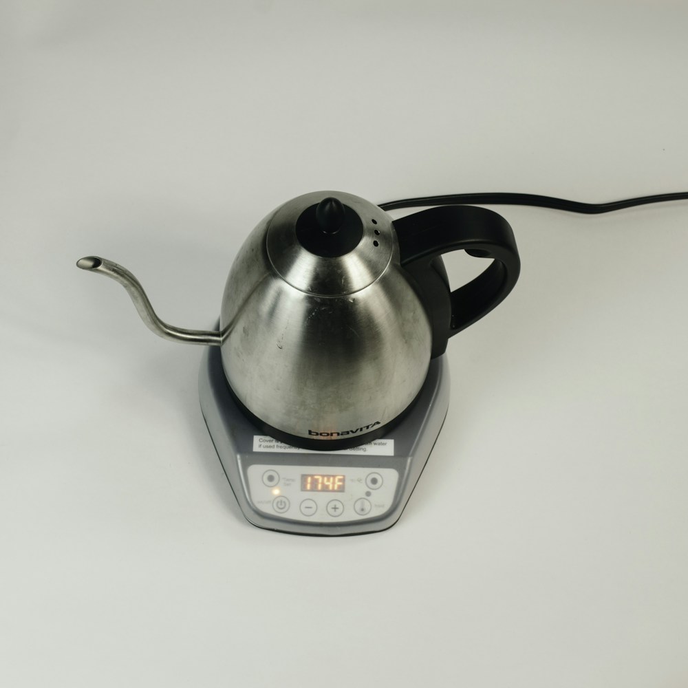 Pava eléctrica 1,7 L acero